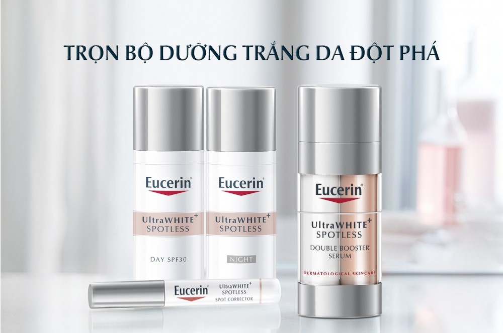 Kem Dưỡng Eucerin Làm Sáng Da Ban Đêm 50ml UltraWHITE+ SPOTLESS Night Fluid